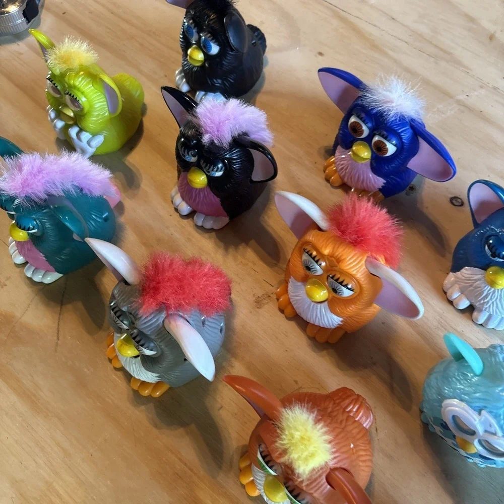 Furby McDonald's‎ Happy Meal Toys Collectible Figurines Lot of 12 Vintage 1998